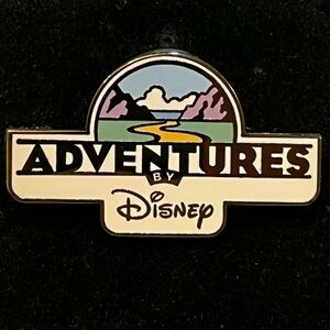 NWT Cast member retired “Adventures By Disney” Guided Vacations Pin On card